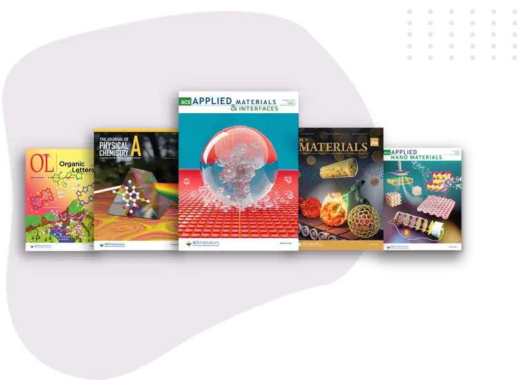 Scientific journal cover art examples